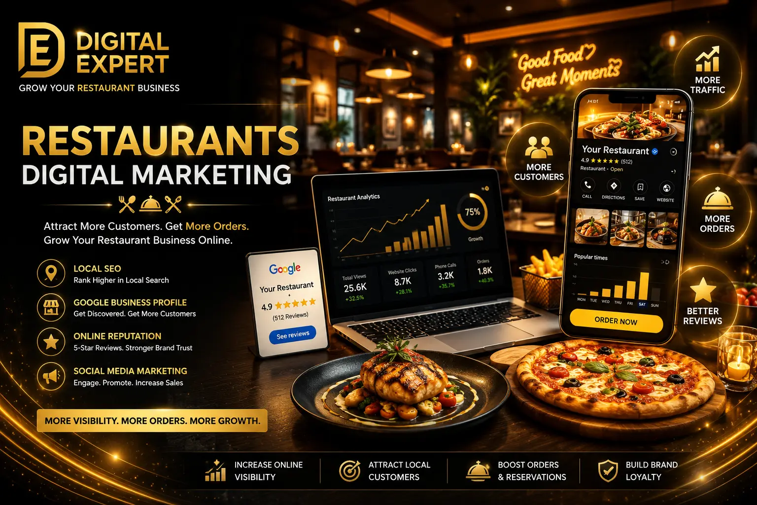 Restaurants Digital Marketing